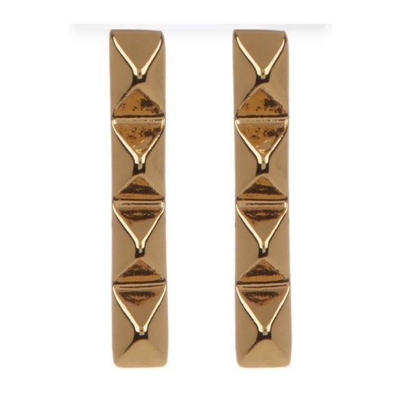 Trina Turk Pyramid Bar Earrings New - Picture 1 of 4